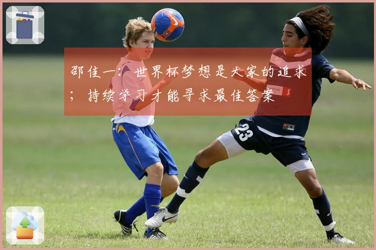 邵佳一：世界杯梦想是大家的追求；持续学习才能寻求最佳答案